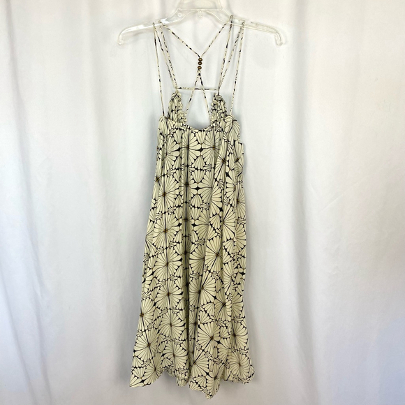 Kenzie Parrott for Anthropologie Beaded Knee Length Dress Women's S Lightweight - Picture 10 of 11